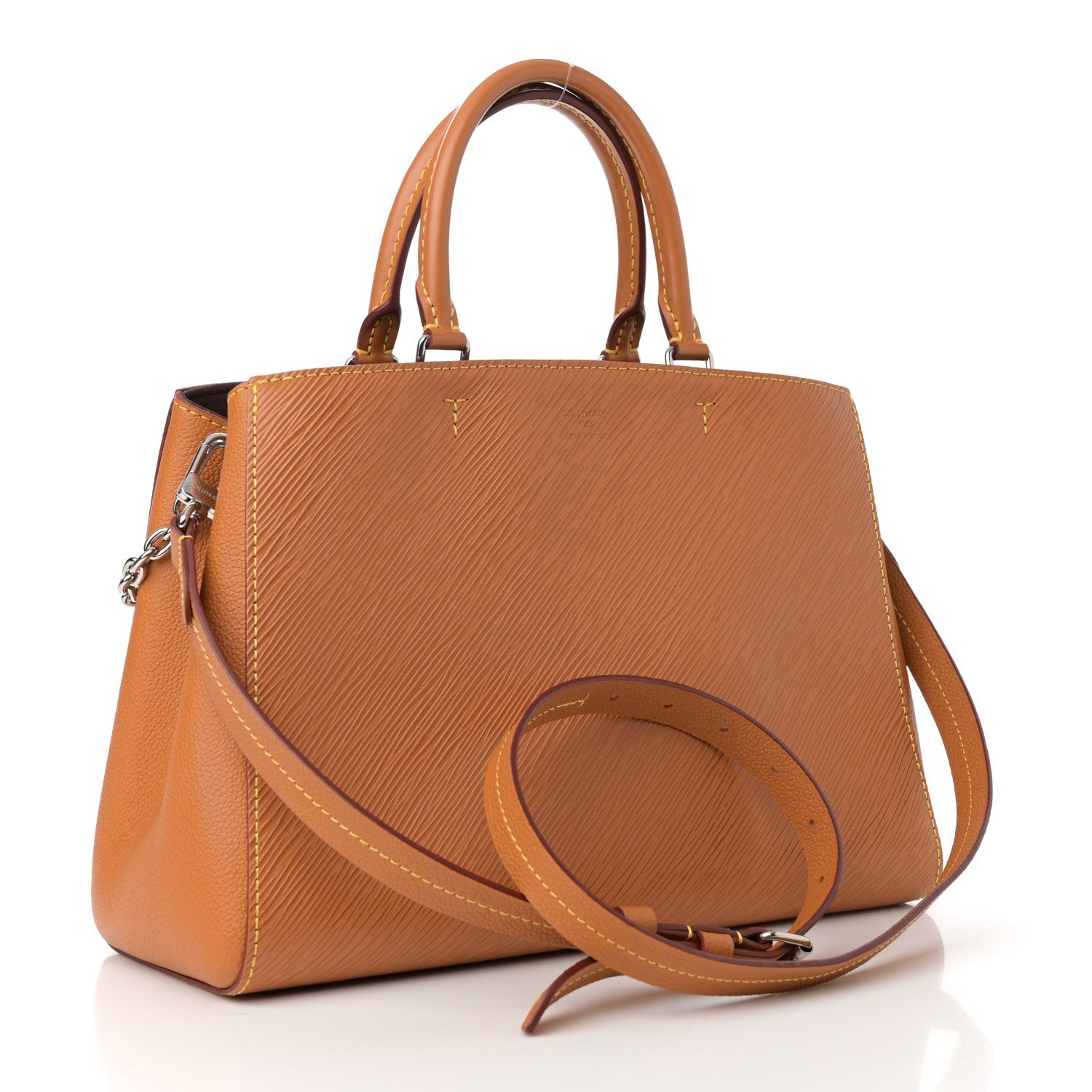 Louis Vuitton Epi Marelle Tote MM Gold Honey 3 of 10