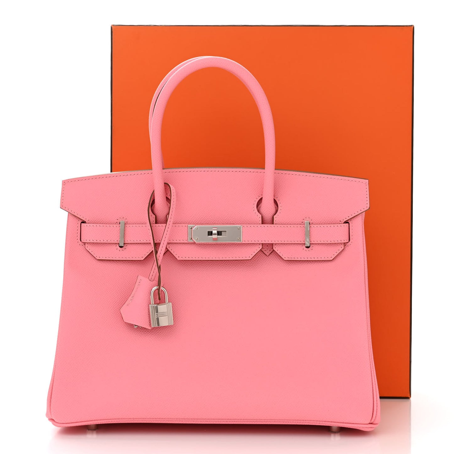 Epsom Birkin 30 Rose Confetti