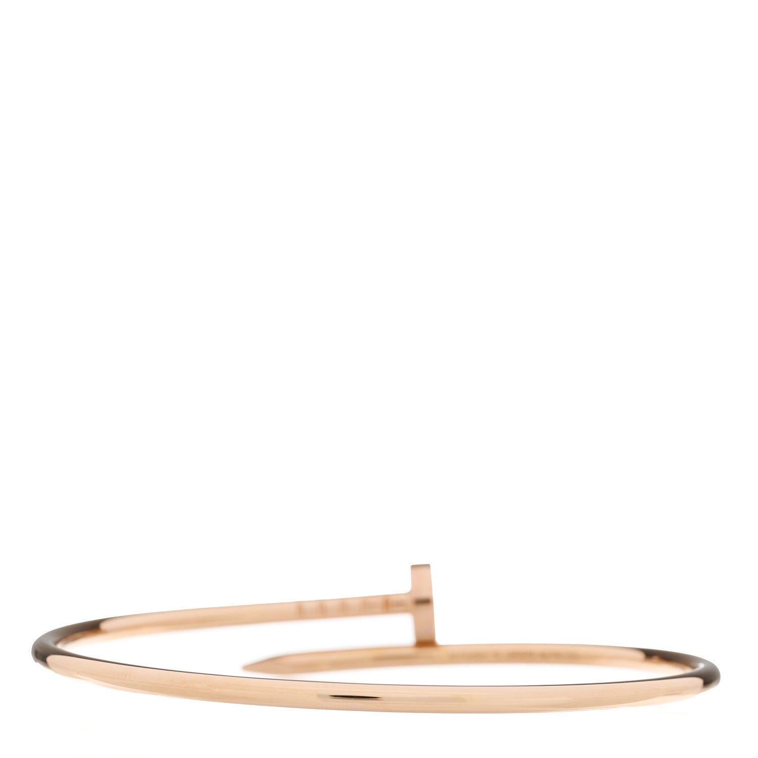 Cartier 18K Pink Gold Small Juste Un Clou Bracelet 16 2 of 4