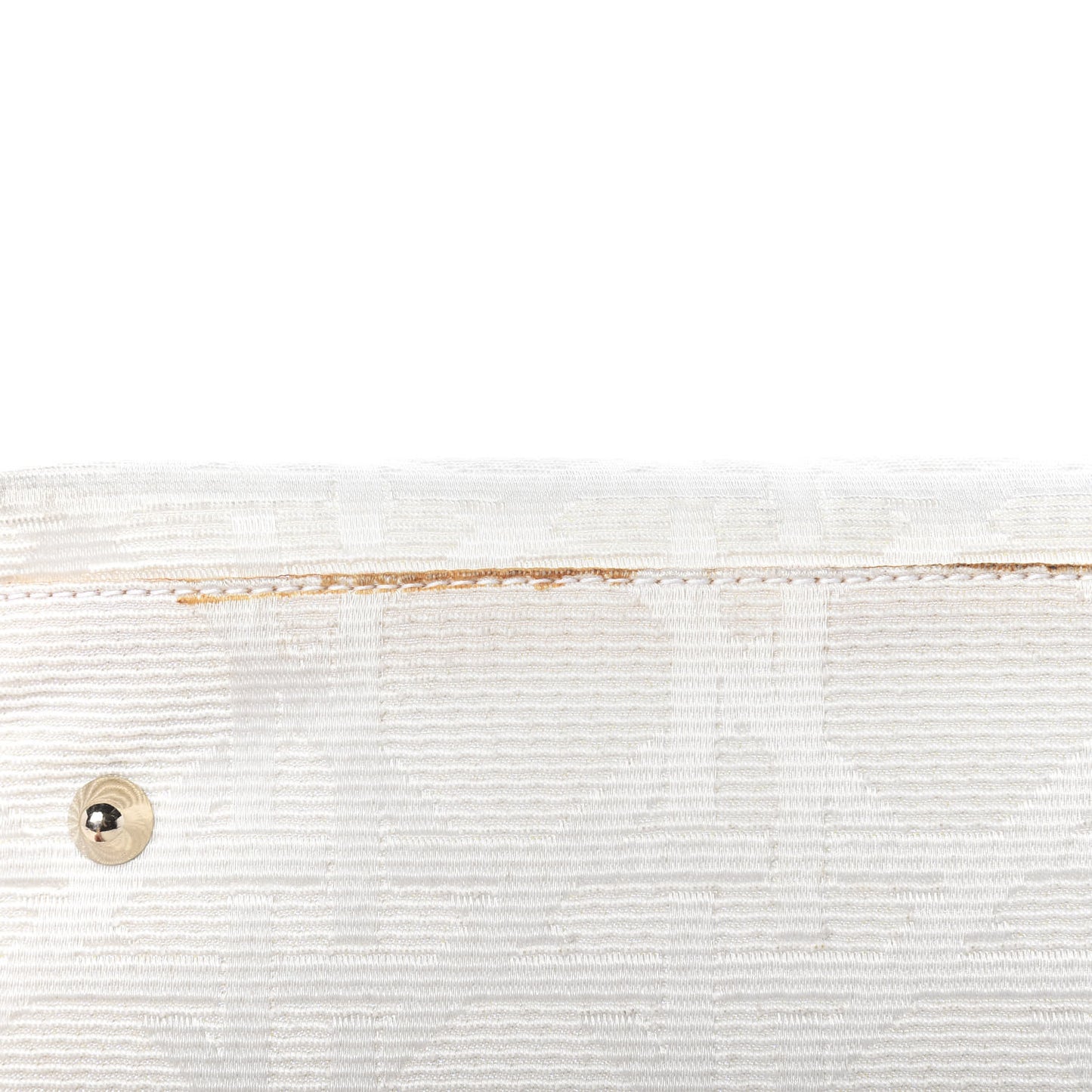 Canvas Cannage Small Soft Lady Dior Shopping Tote White
