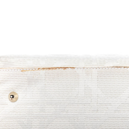 Christian Dior Canvas Cannage Small Soft Lady Dior Shopping Tote White 10 of 16