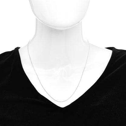 Tiffany Sterling Silver Bead Chain Necklace 20" 2 of 4