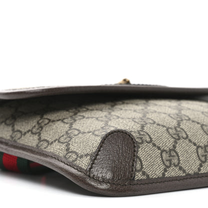Gucci GG Supreme Monogram Neo Vintage Web Belt Bag Brown 8 of 10