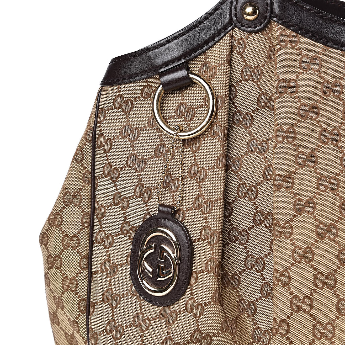 Monogram Large Sukey Tote Dark Brown
