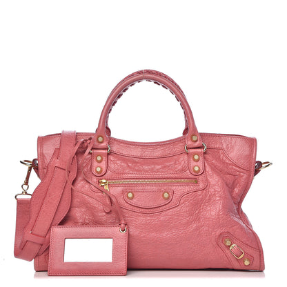 Balenciaga Agneau Giant 12 Gold Hardware City Rose Bombon Raspberry 1 of 10