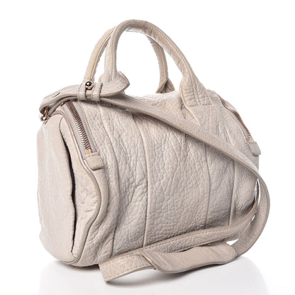Alexander Wang Pebbled Lambskin Rockie Lilac Rose Gold Hardware 3 of 18