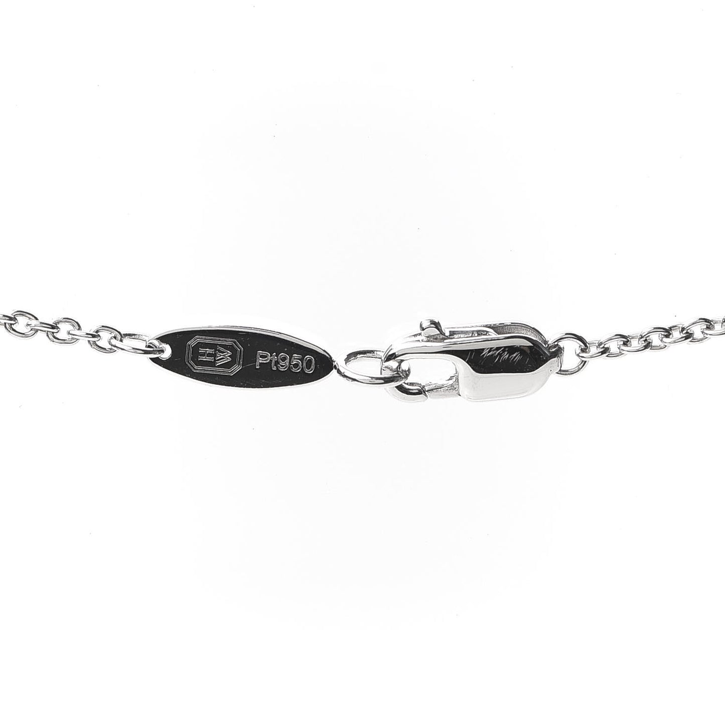 Platinum Diamond Engagement Ring Charm Pendant Necklace