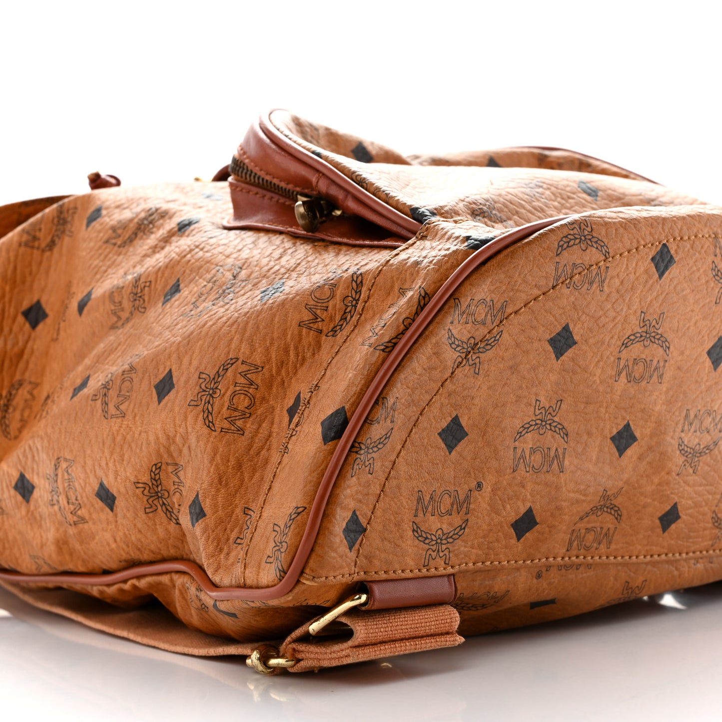 Visetos Drawstring Backpack Cognac