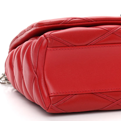 Louis Vuitton Lambskin Malletage GO-14 MM Rouge 8 of 9