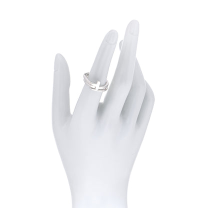 Tiffany Sterling Silver T Square Wrap Ring 53 6.5 2 of 5