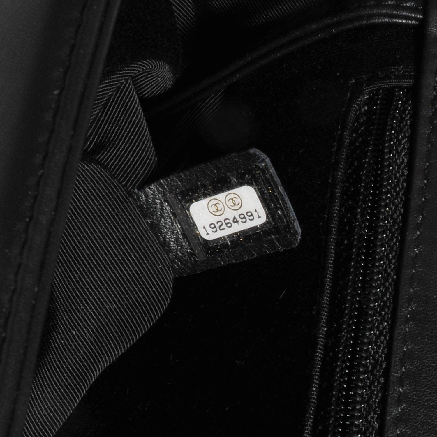Chanel Calfskin Quilted Large Boy Flap Black 10 of 10