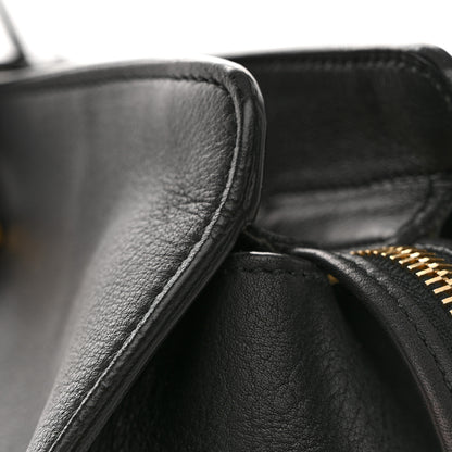 Saint Laurent Calfskin Medium Classic Y Cabas Black 10 of 11
