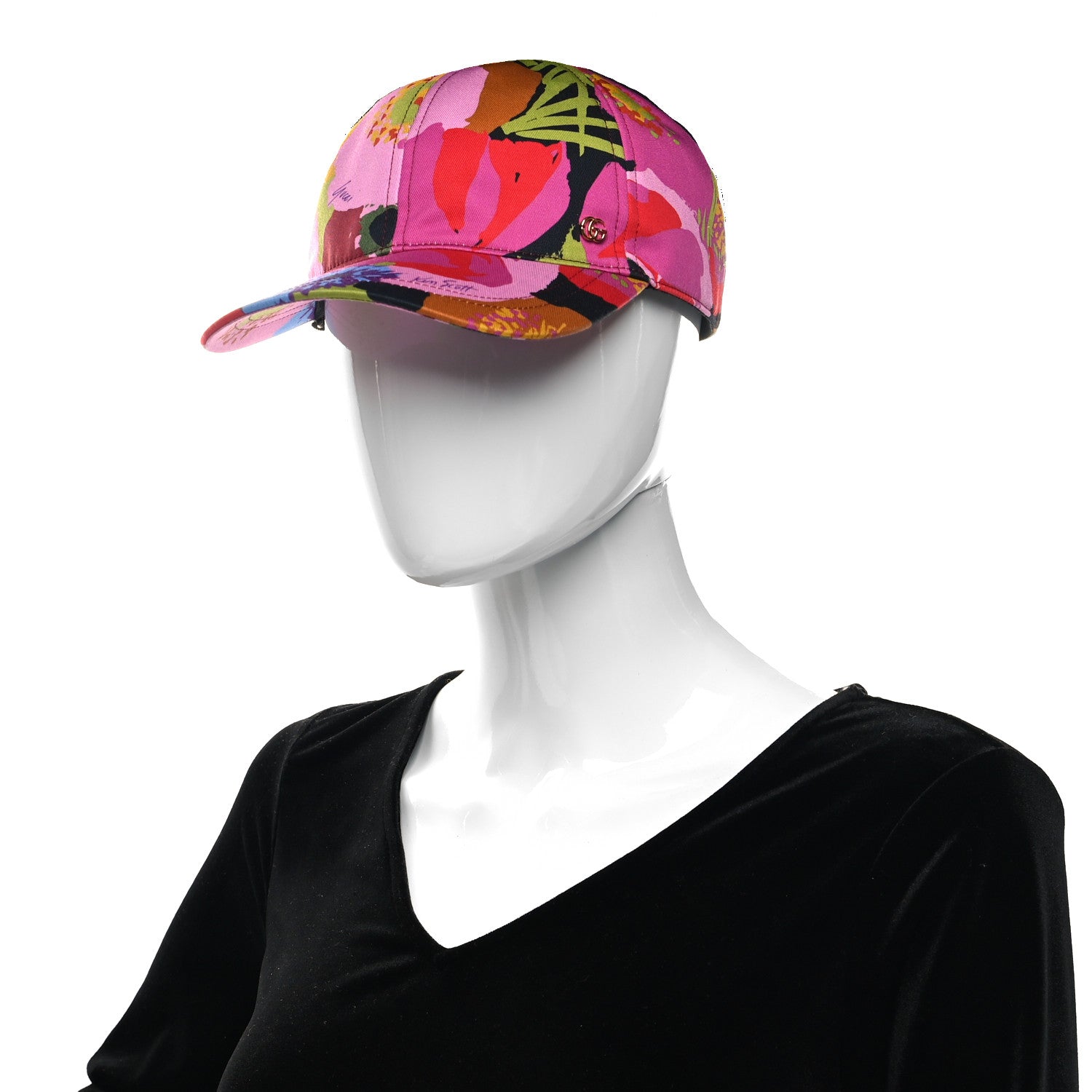 Gucci X KEN SCOTT Cotton Floral Print Cap L Multicolor 2 of 9