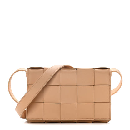 Bottega Veneta Nappa Maxi Intreccio Cassette Bag Ice Cream 1 of 14