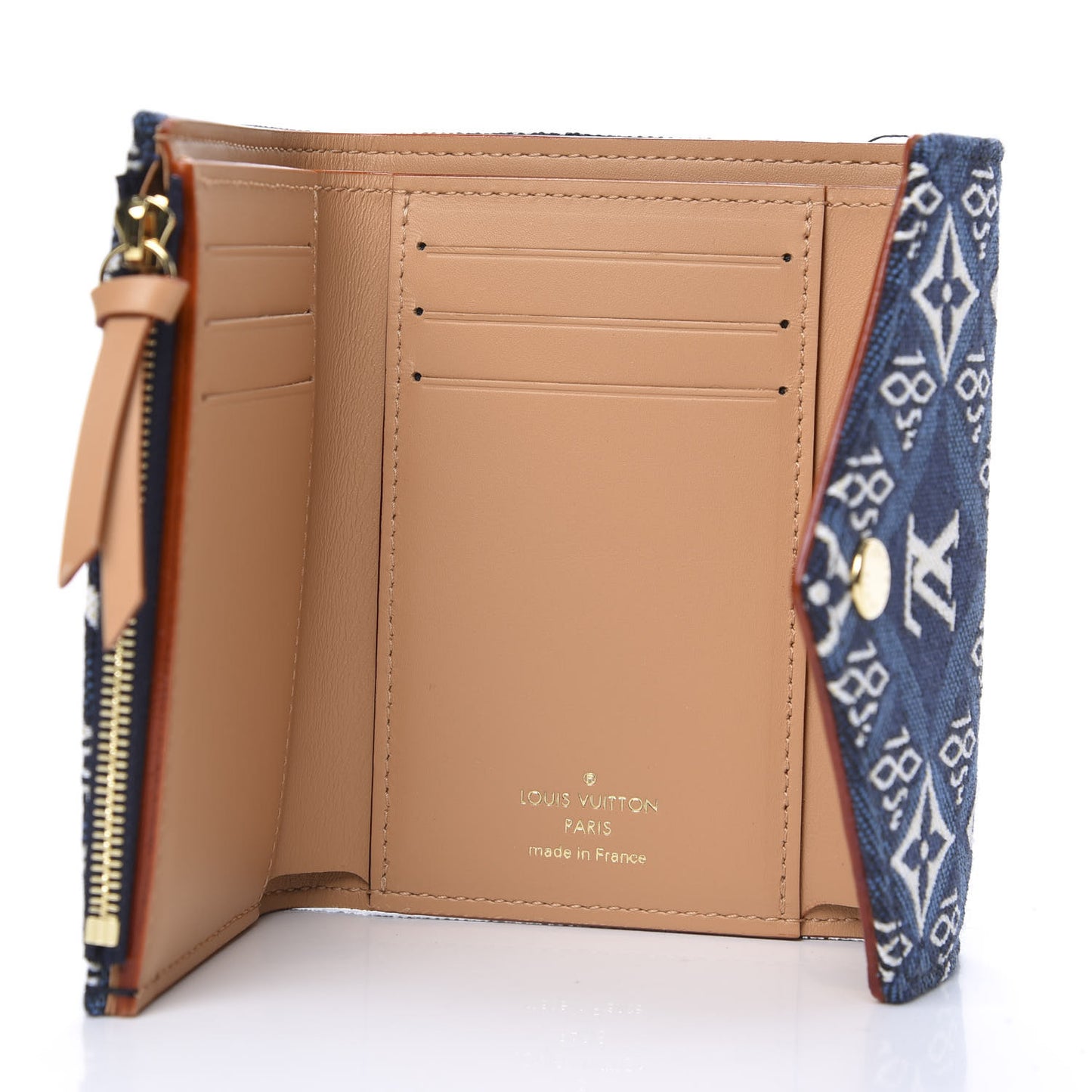 Jacquard Since 1854 Victorine Wallet Blue