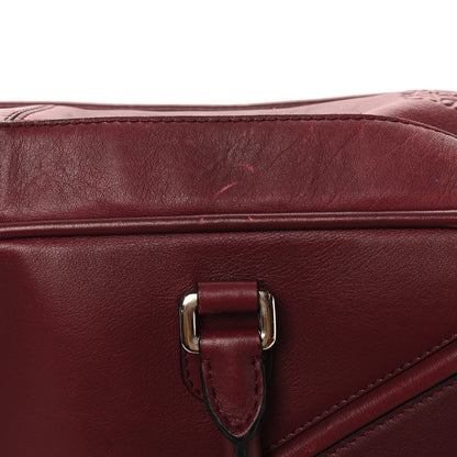 Loewe Calfskin Travel Bag Burgundy 19 of 20