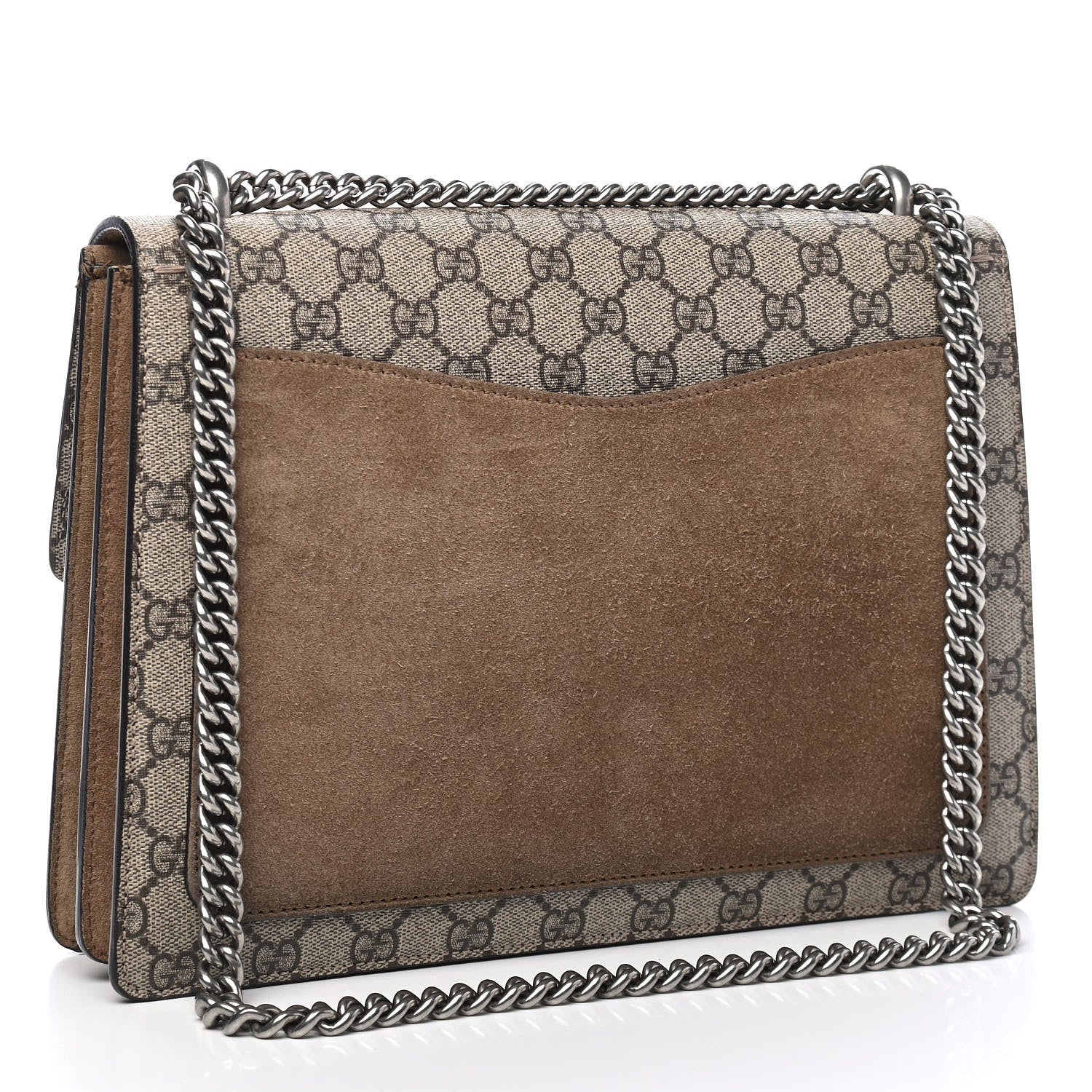 Gucci GG Supreme Monogram Shooting Star Embroidered Medium Dionysus Shoulder Bag Beige 3 of 9