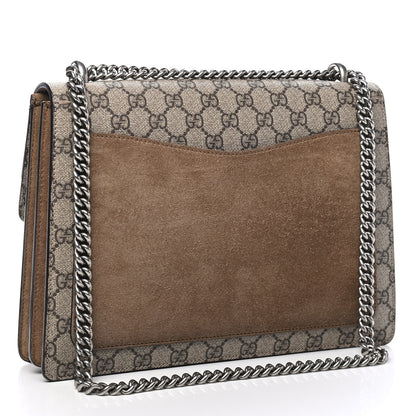 Gucci GG Supreme Monogram Shooting Star Embroidered Medium Dionysus Shoulder Bag Beige 3 of 9