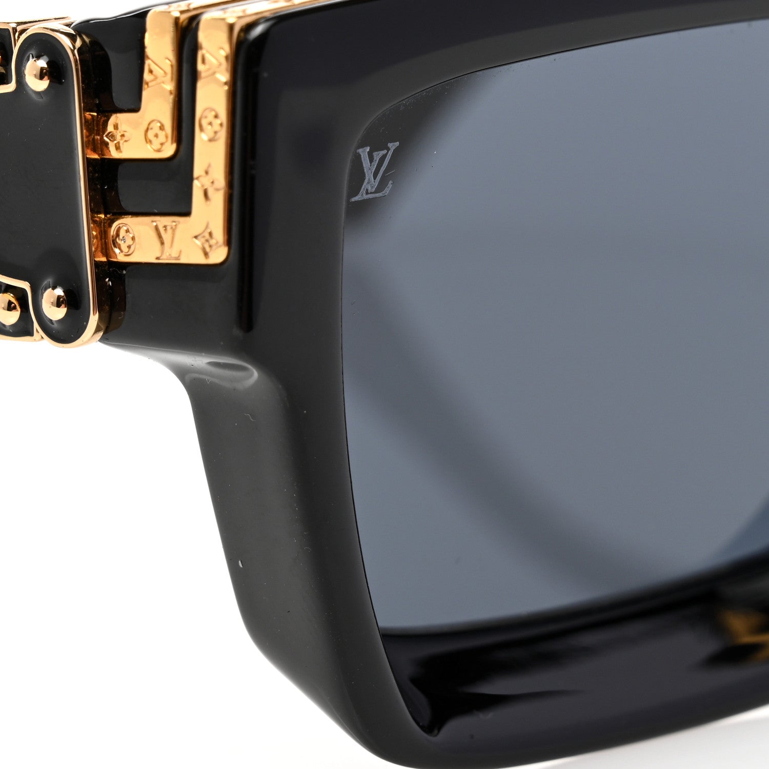 Louis Vuitton Acetate 1.1 Millionaires Sunglasses Z1165E Black 7 of 8