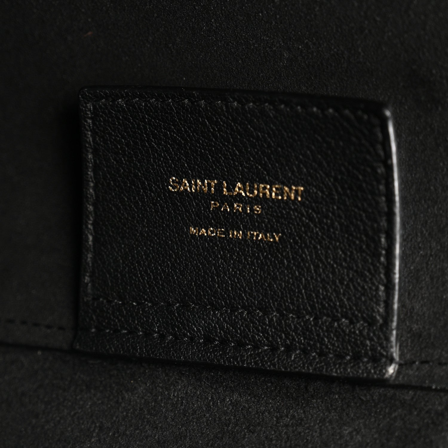 Saint Laurent Calfskin Large Shopping Tote Black 7 of 12