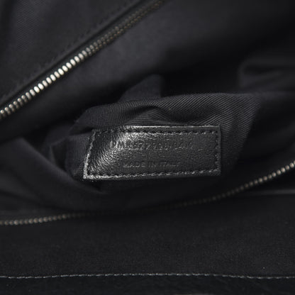 Saint Laurent Crinkled Calfskin Matelasse Monogram Niki Shoulder Bag Black 6 of 12