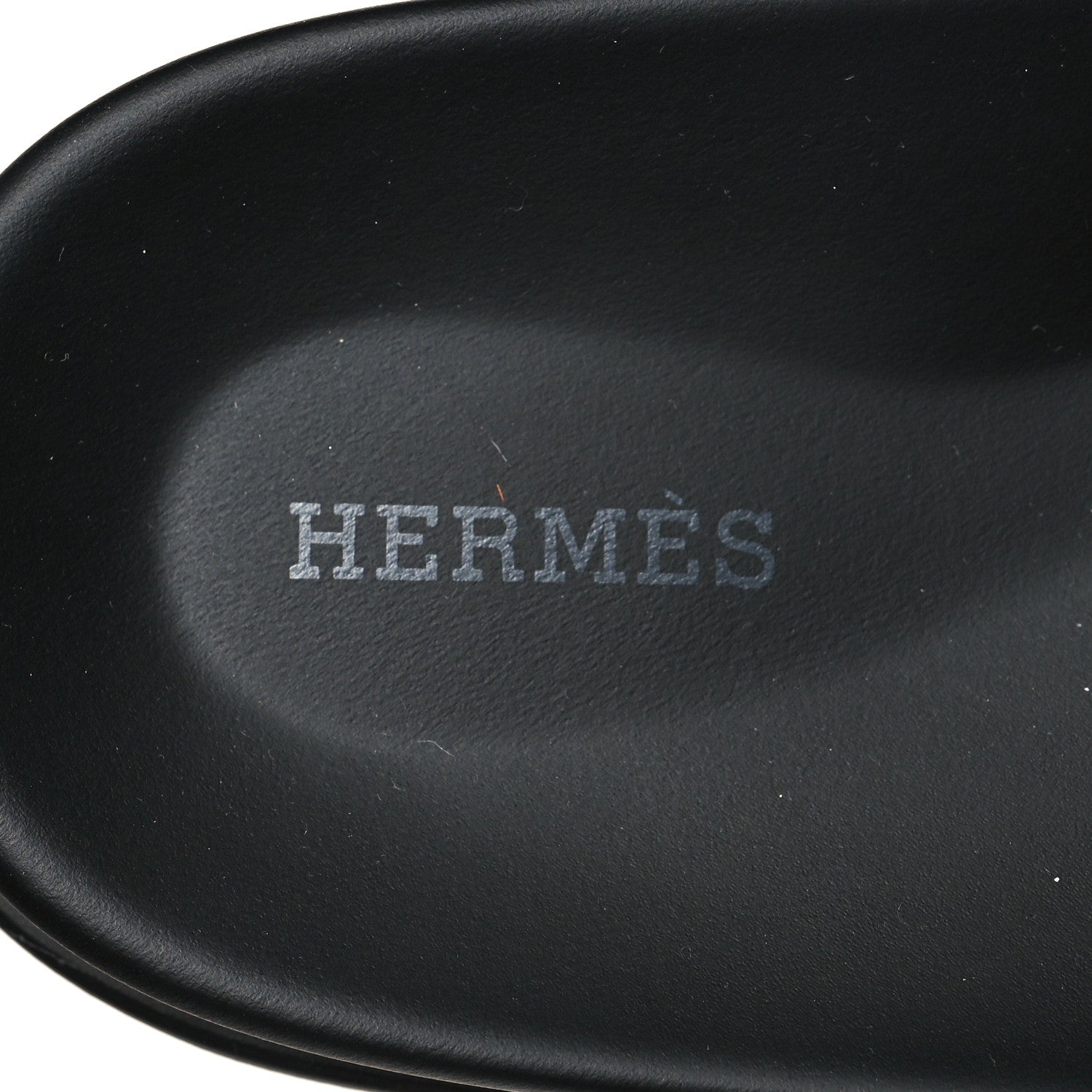 Hermes Calfskin Mens Chypre Sandals 43 Black 7 of 9