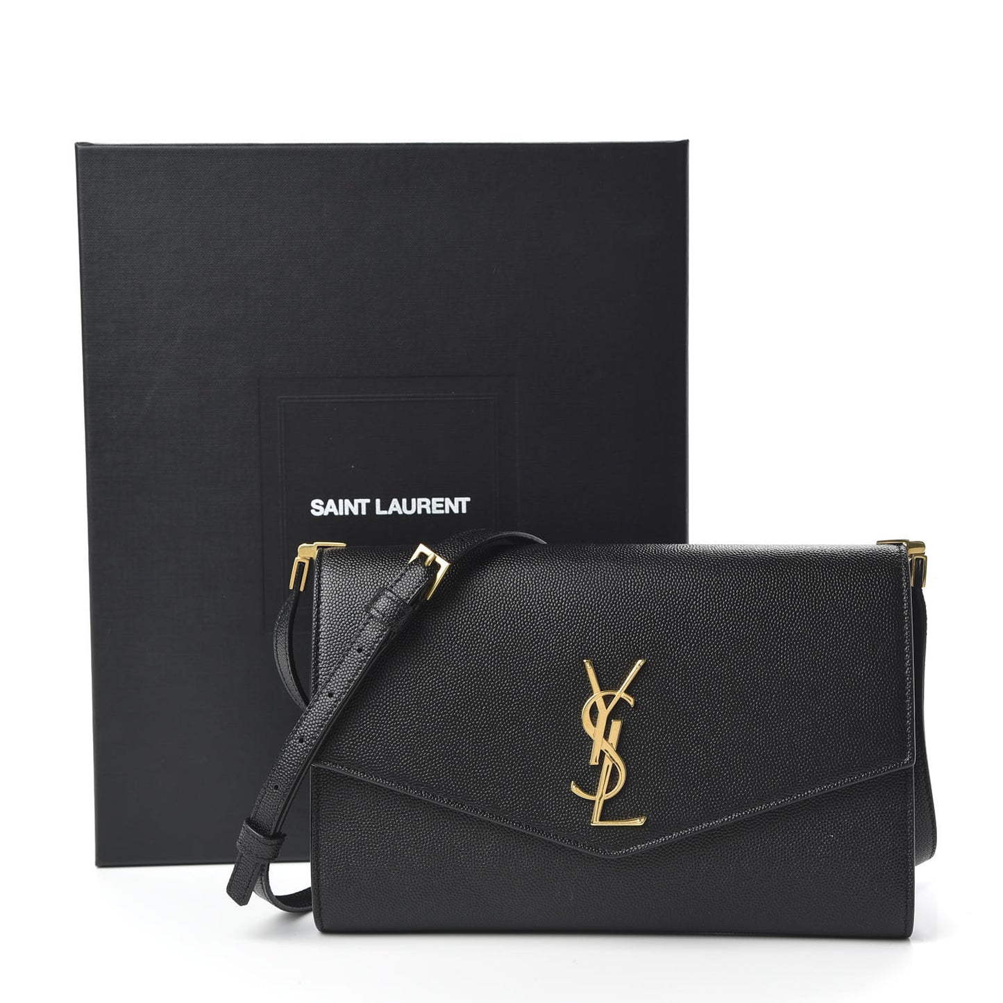 Grain De Poudre Mini Uptown Crossbody Bag Black