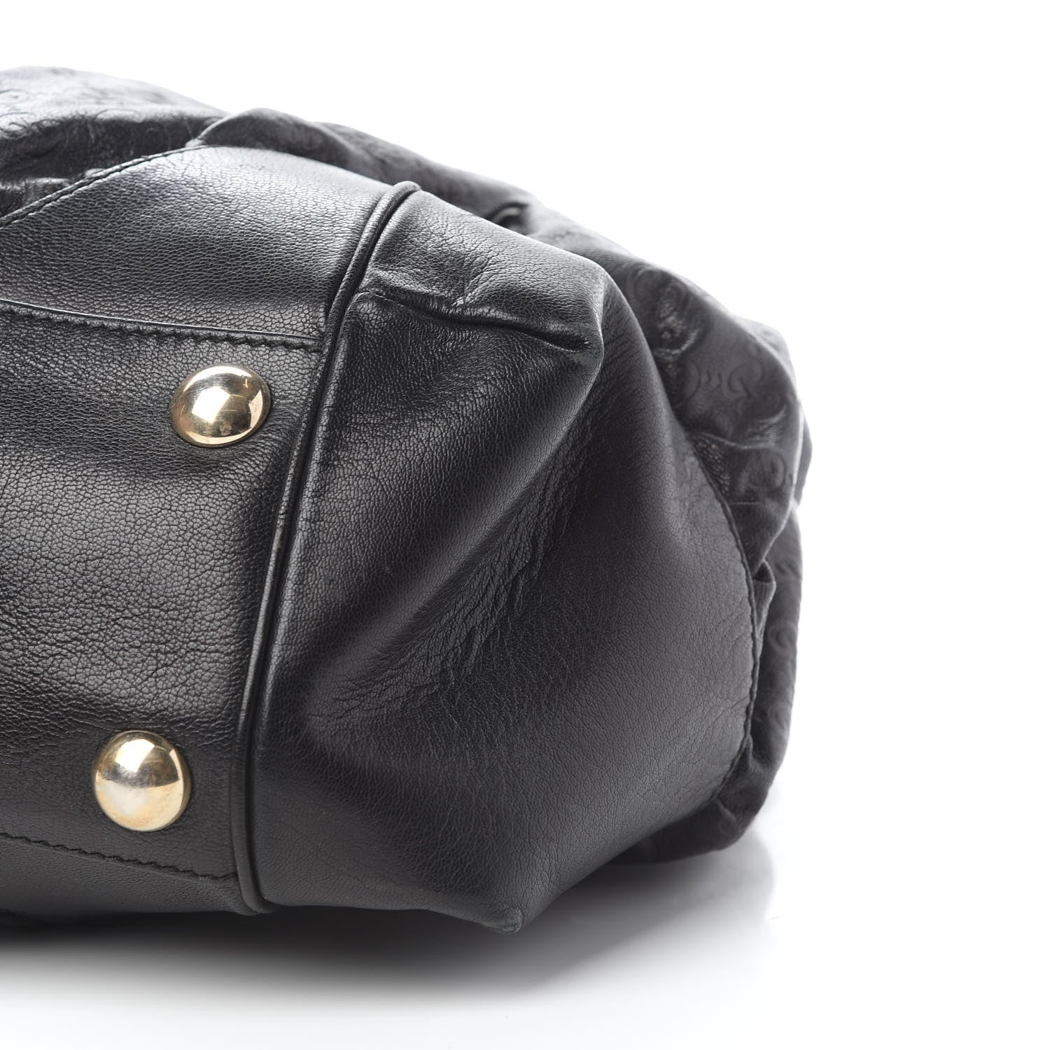 Gucci Guccissima Full Moon Tote Black 8 of 10