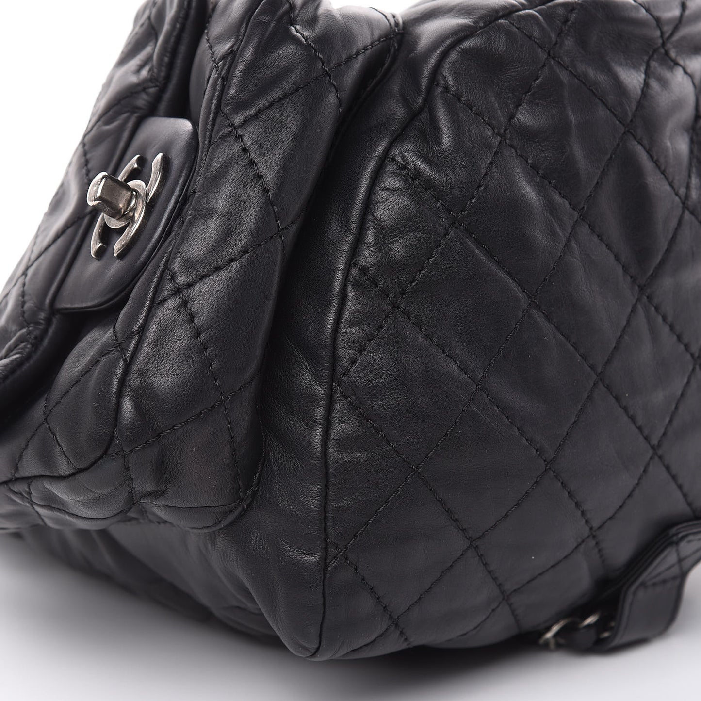 Calfskin Large Backpack Is Back Black