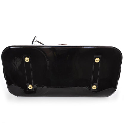 Louis Vuitton Vernis Alma MM Amarante 4 of 9