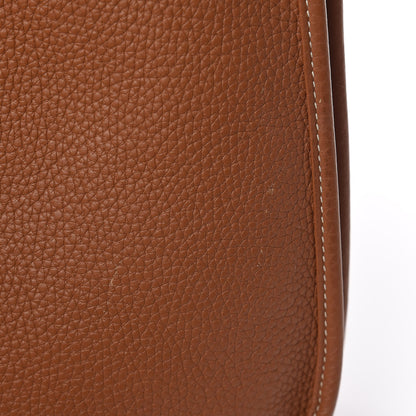 Hermes Taurillon Clemence Evelyne III GM Gold 10 of 15