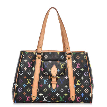 Louis Vuitton Monogram Multicolor Aurelia MM Black 1 of 7