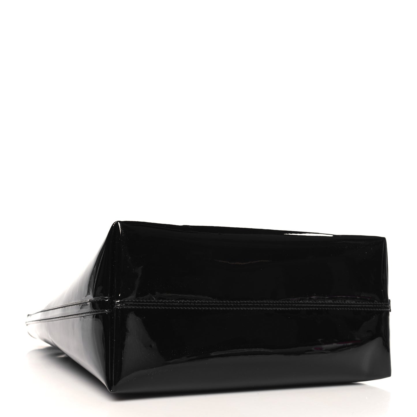 Patent Calfskin Rendez-Vous Hobo Black