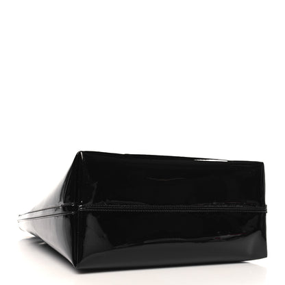 Saint Laurent Patent Calfskin Rendez-Vous Hobo Black 5 of 11