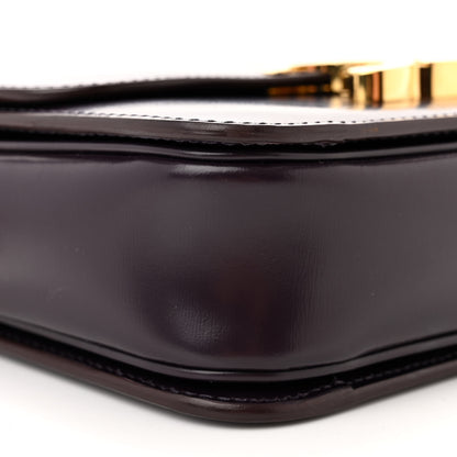 Celine Shiny Calfskin Teen Triomphe Aubergine 9 of 13