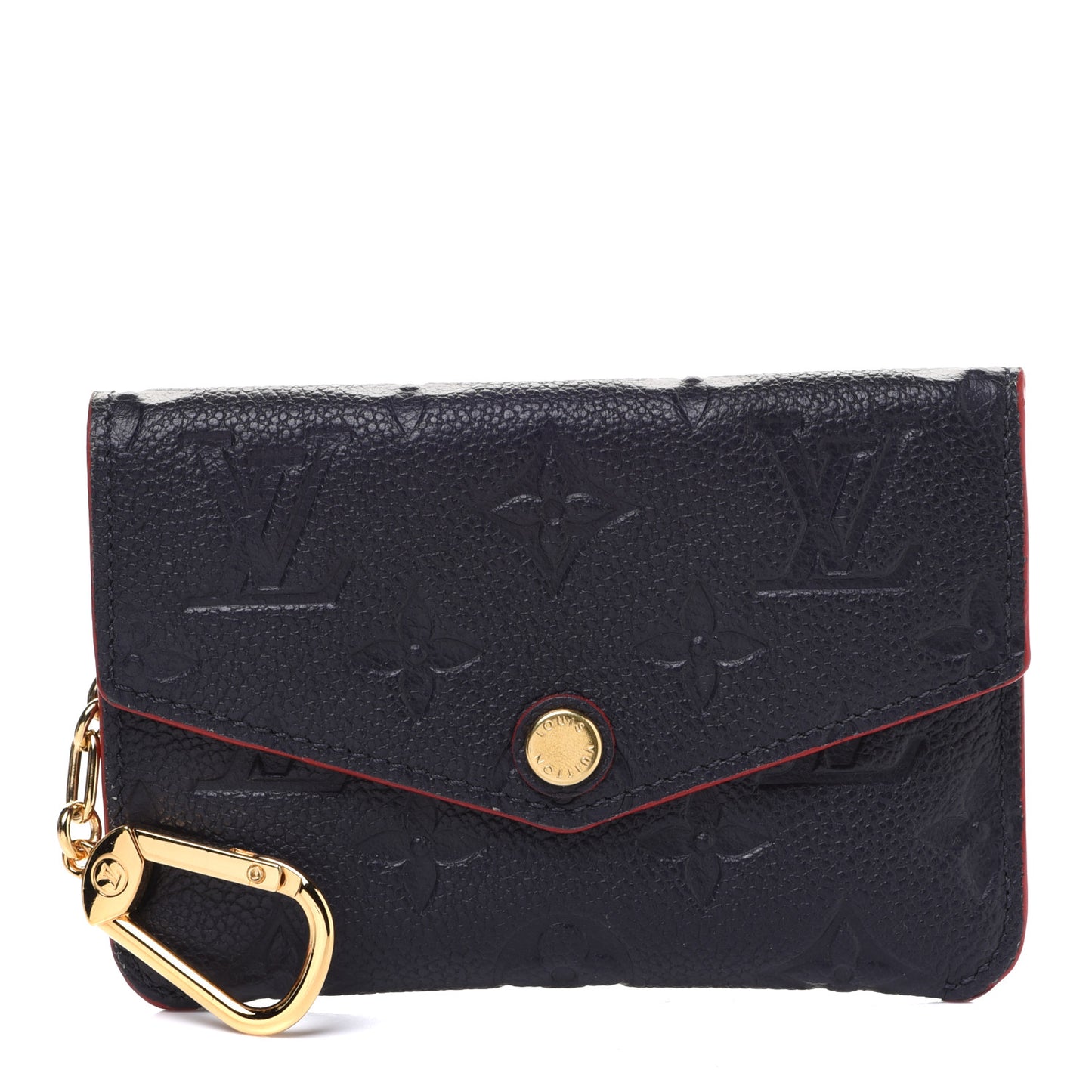 Empreinte Key Pouch Marine Rouge
