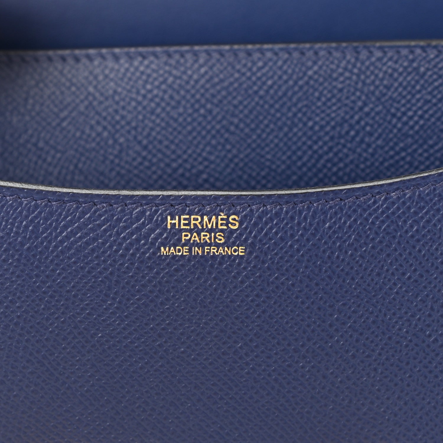 Hermes Epsom Constance 24 Bleu Saphir 6 of 11