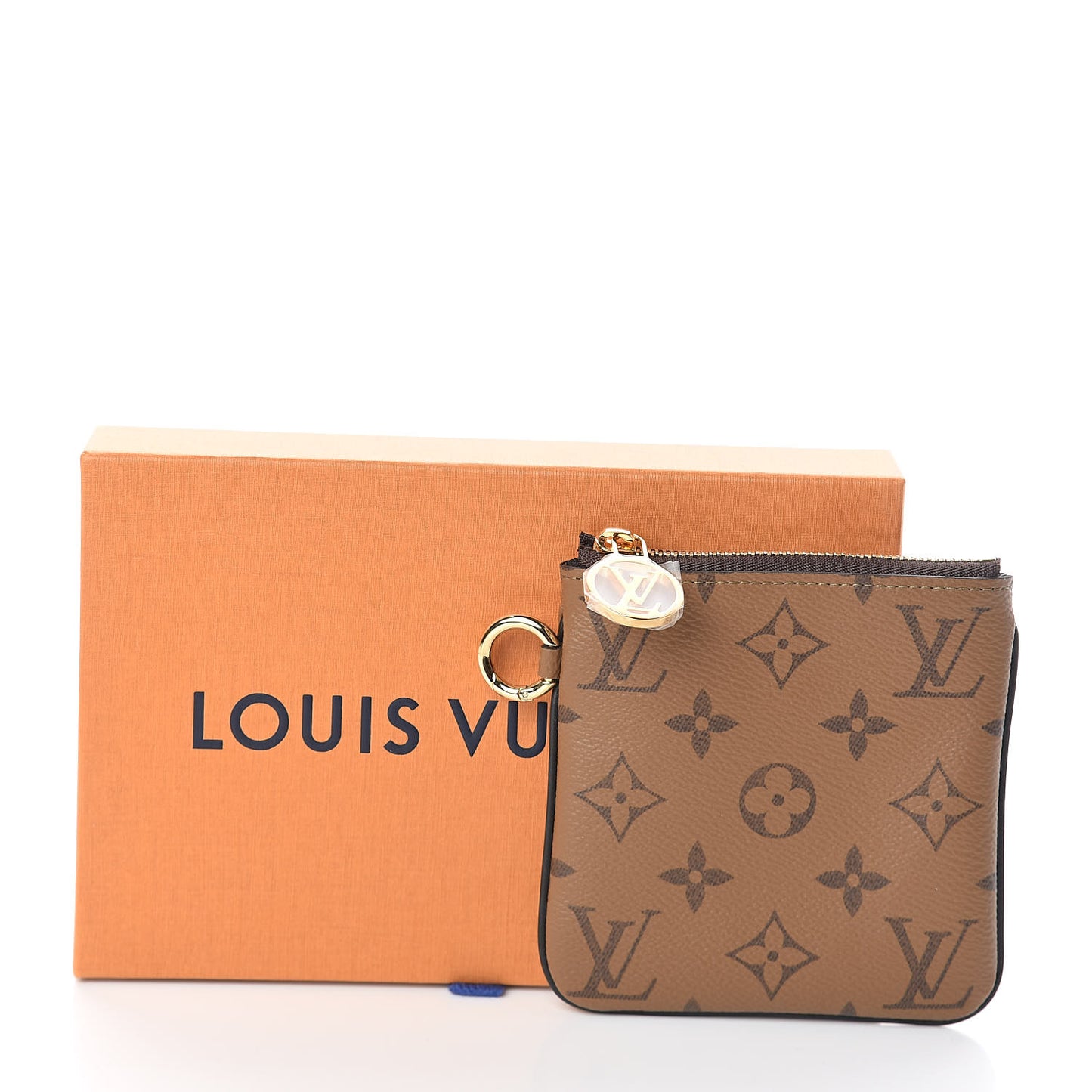 Reverse Monogram Trio Square Pouch