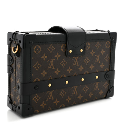 Louis Vuitton Monogram Petite Malle Black 3 of 11