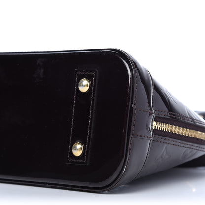 Louis Vuitton Vernis Alma BB Amarante 7 of 9