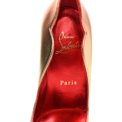 Christian Louboutin Metallic Calfskin Ombre Hot Chick 100 Pumps 35 Fiamma 7 of 7