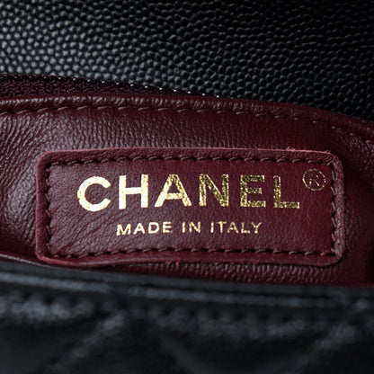 Chanel Caviar Quilted Mini Coco Handle Flap Black 6 of 9