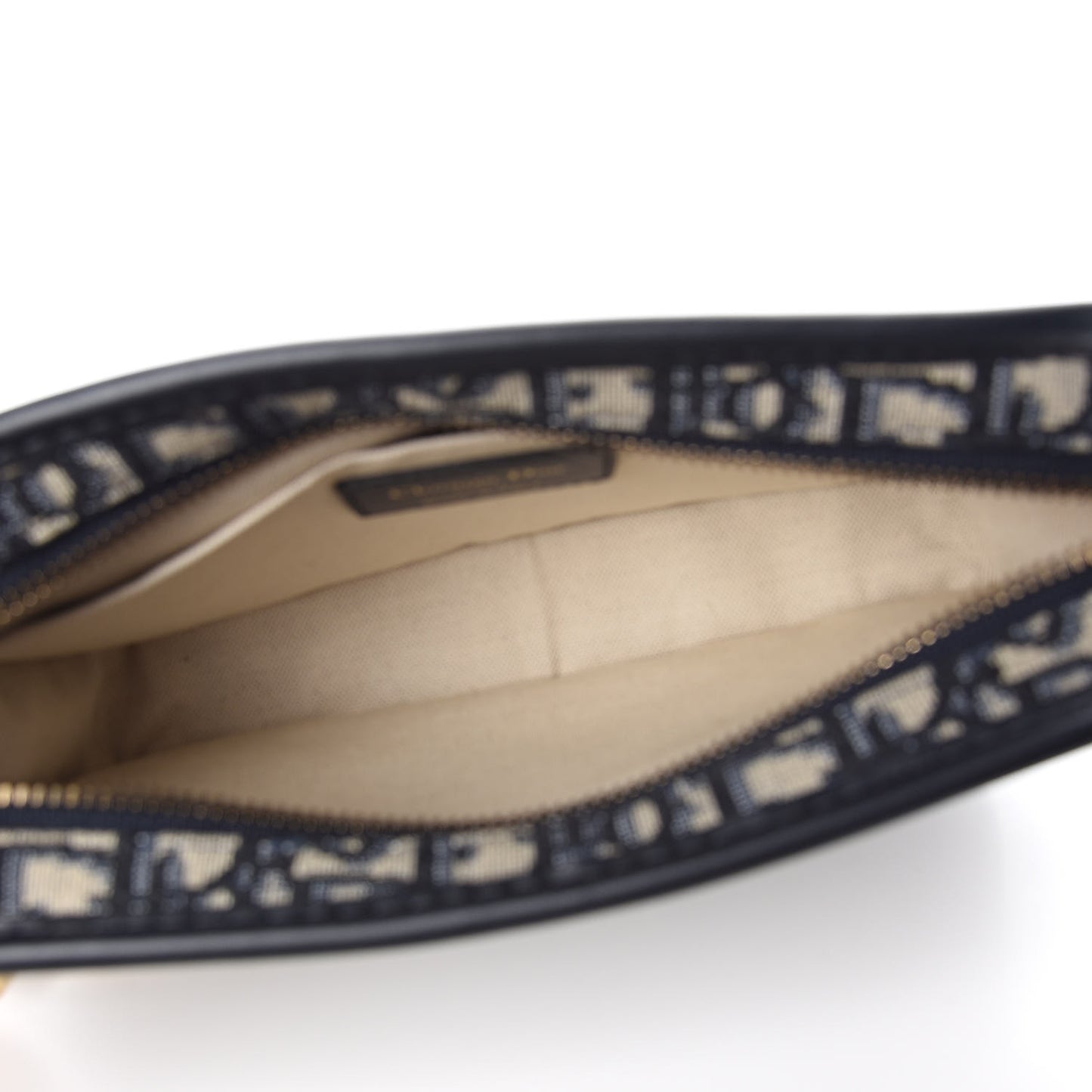 Oblique Diorquake Clutch Blue