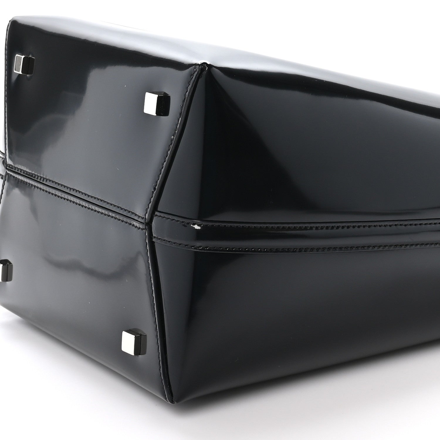 Saint Laurent Patent Calfskin Le 37 Bucket Bag Black 11 of 11