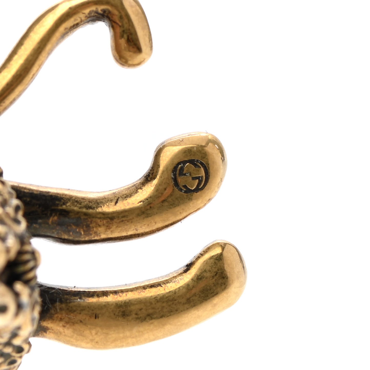 Crystal Tiger Multi-Finger Ring M Multicolor