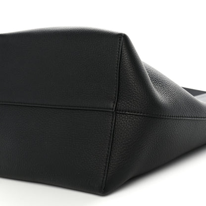 The Row Grained Calfskin Medium N/S Park Tote Black 10 of 10