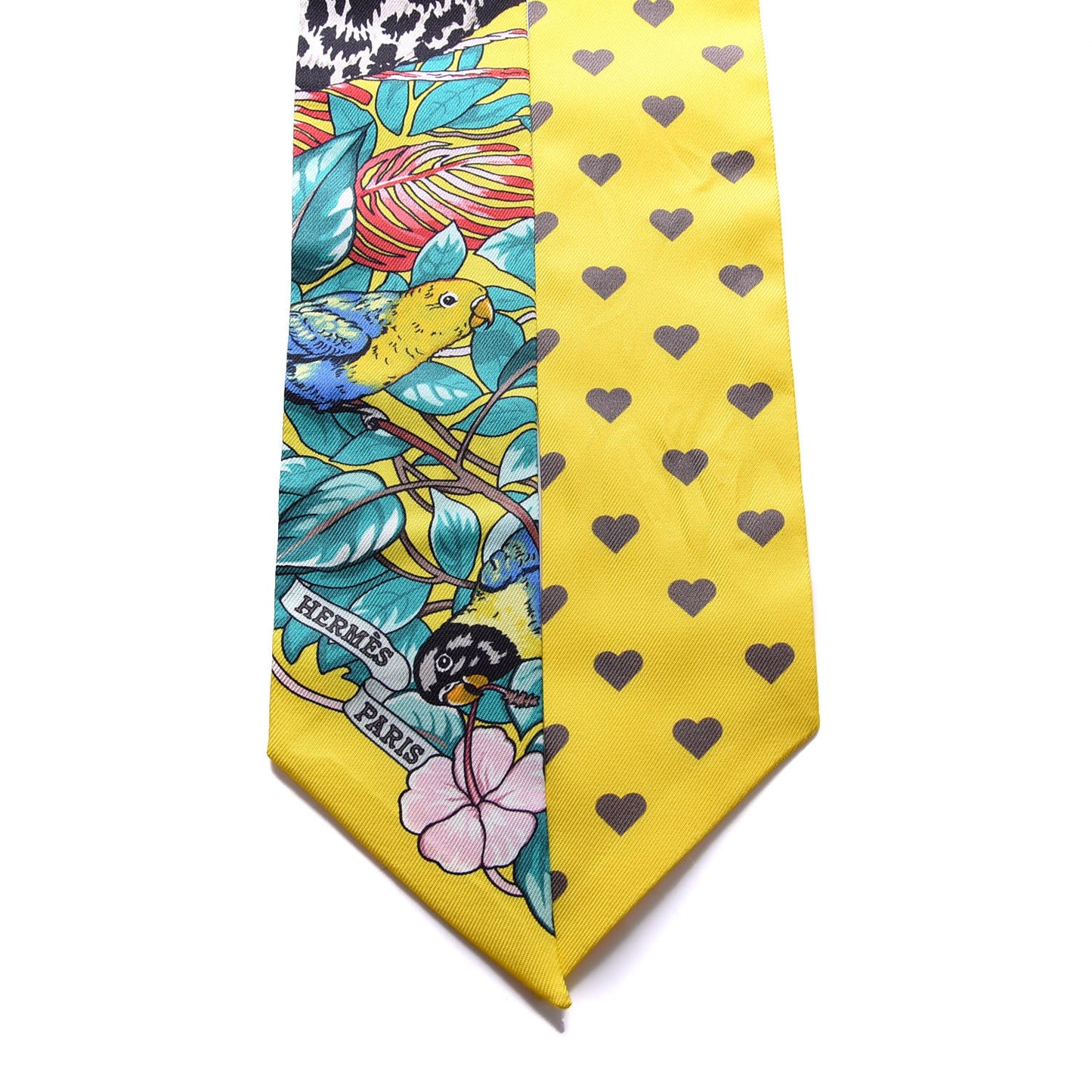 Silk Jungle Love Love Twilly Jaune Vif Canard