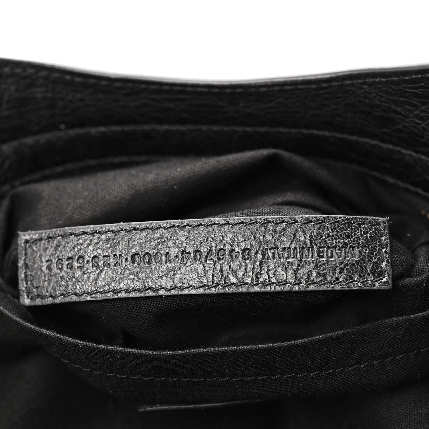 Balenciaga Agneau Arena Classic Hardware East West Le City Black 7 of 10