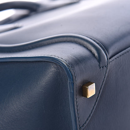 Celine Smooth Calfskin Mini Luggage Deepsea 10 of 14