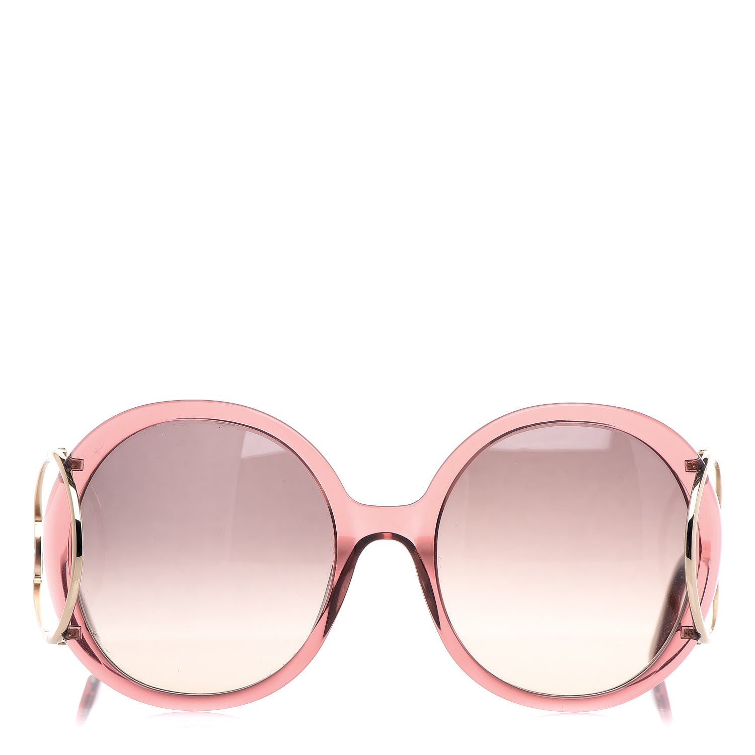 Chloe Jackson Oversized Round Sunglasses CE703S Rose 2 of 7